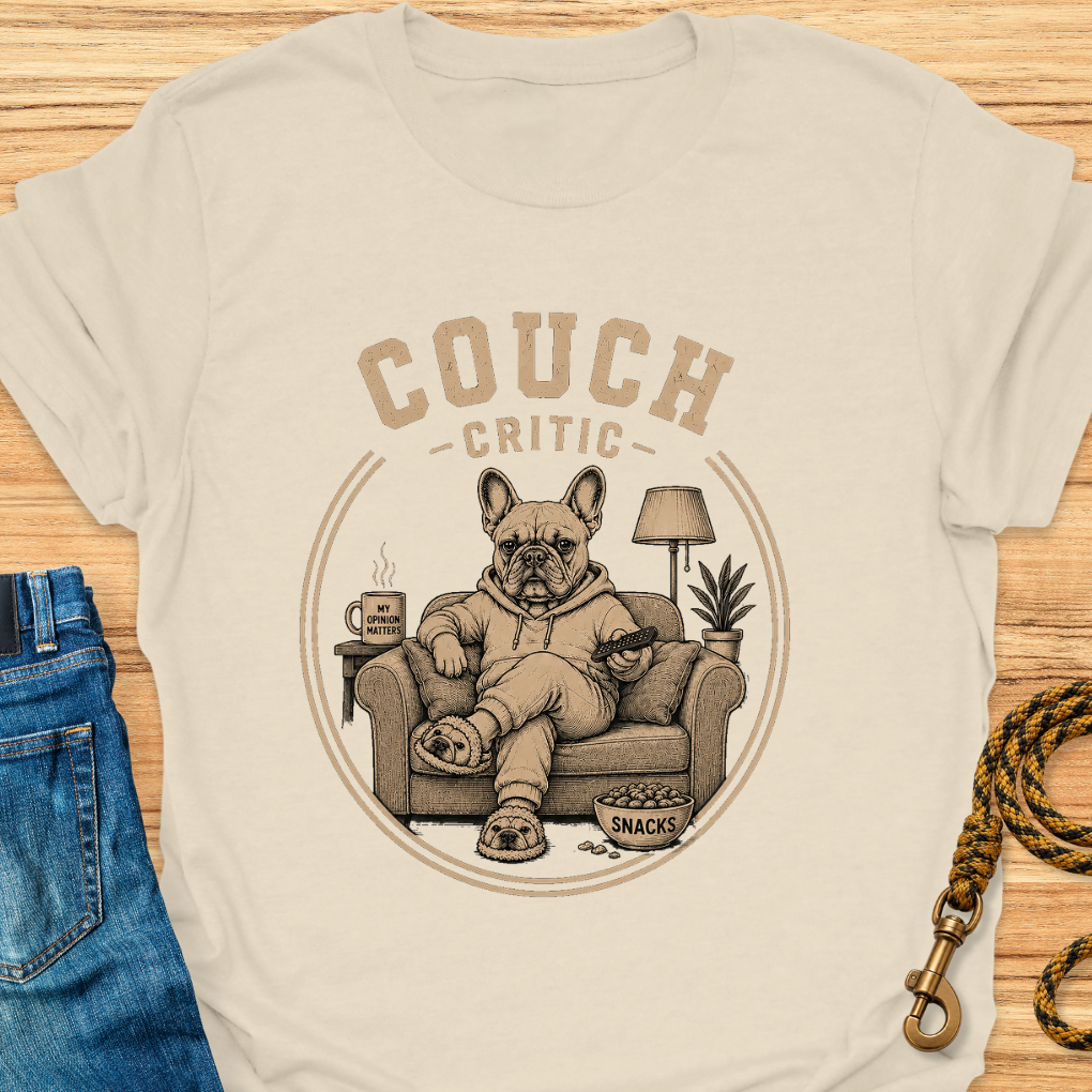 Couch Critic Frenchie