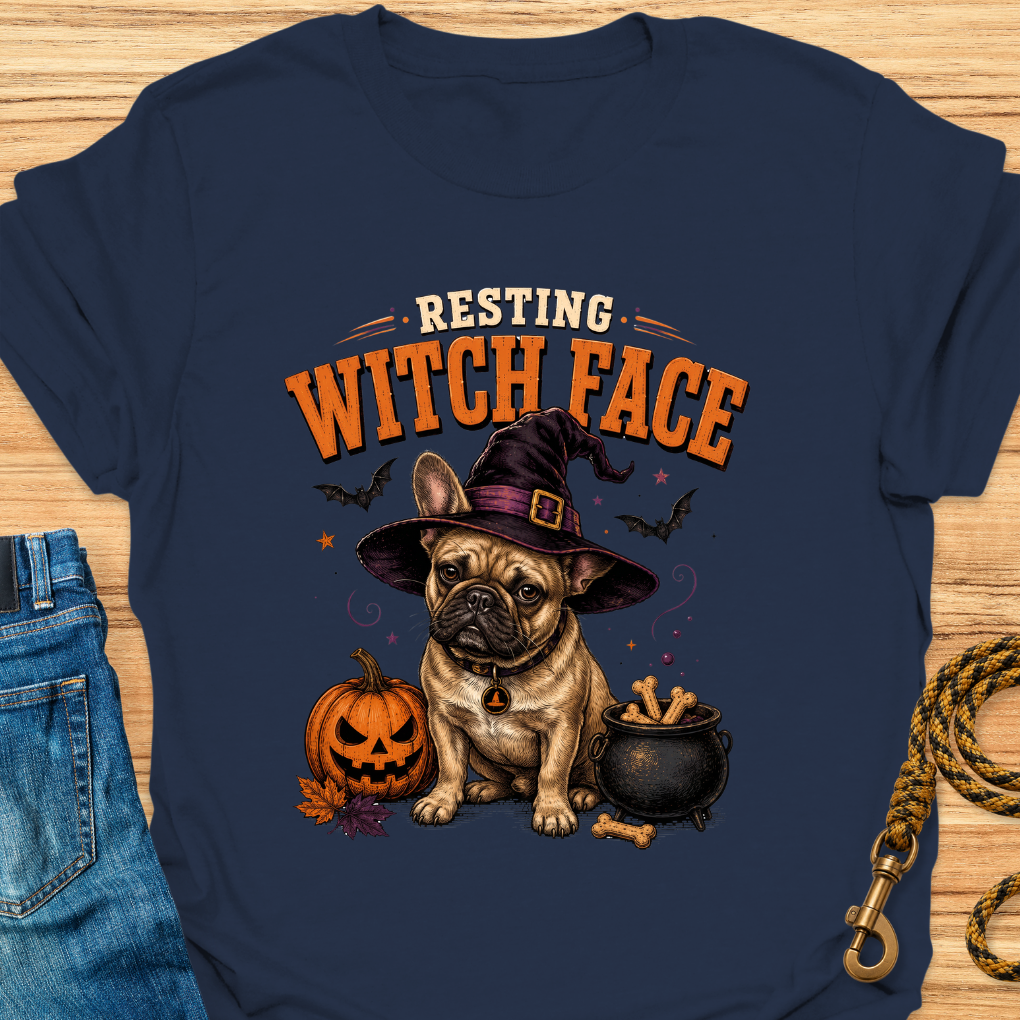Resting Witch Face Frenchie