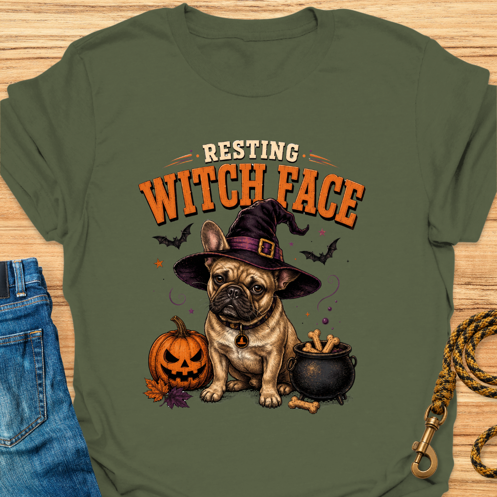 Resting Witch Face Frenchie