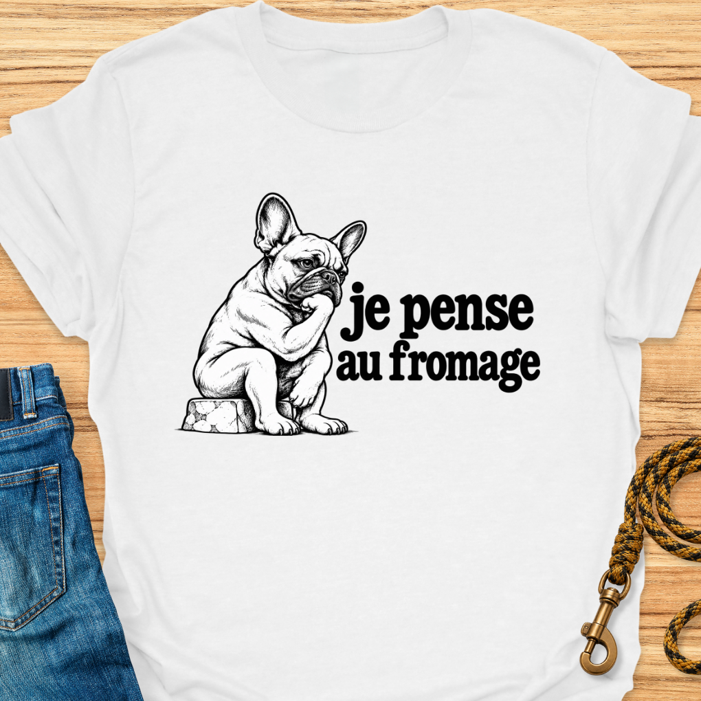 Frenchie The Thinker