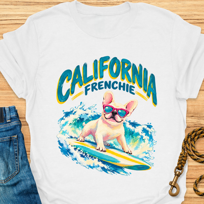 California Surfing Frenchie