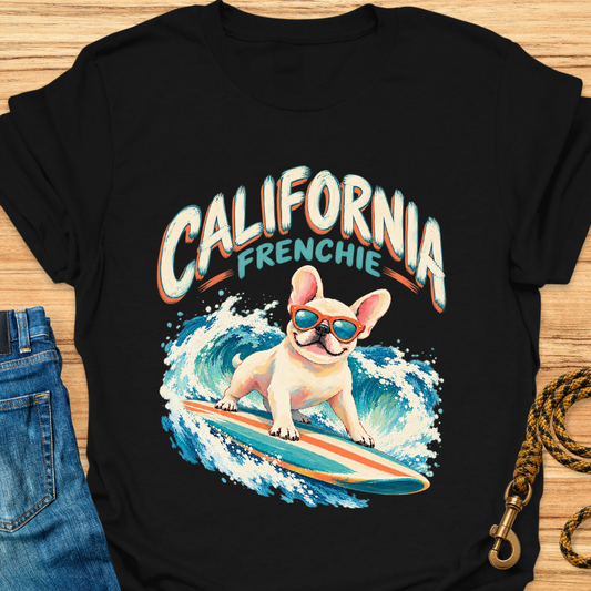 California Surfing Frenchie