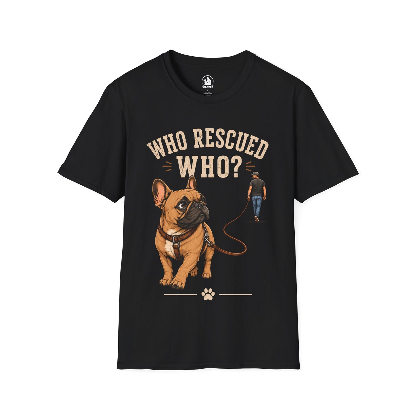 Frenchie who rescued who