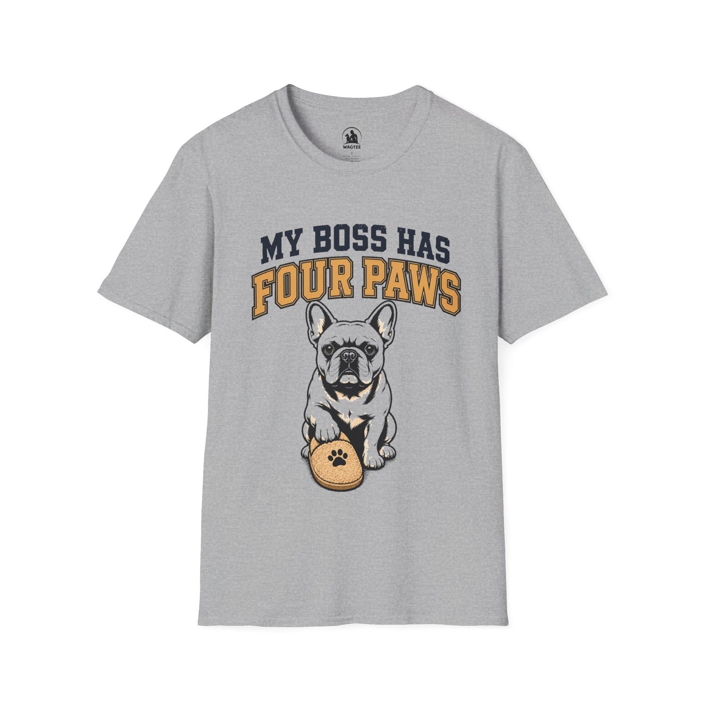 Frenchie boss four paws