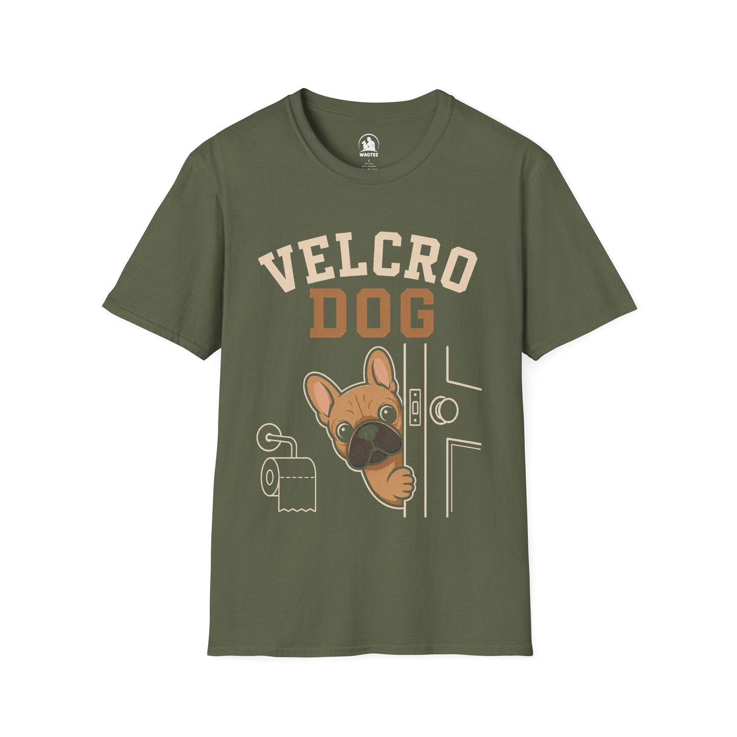 Frenchie velcro dog