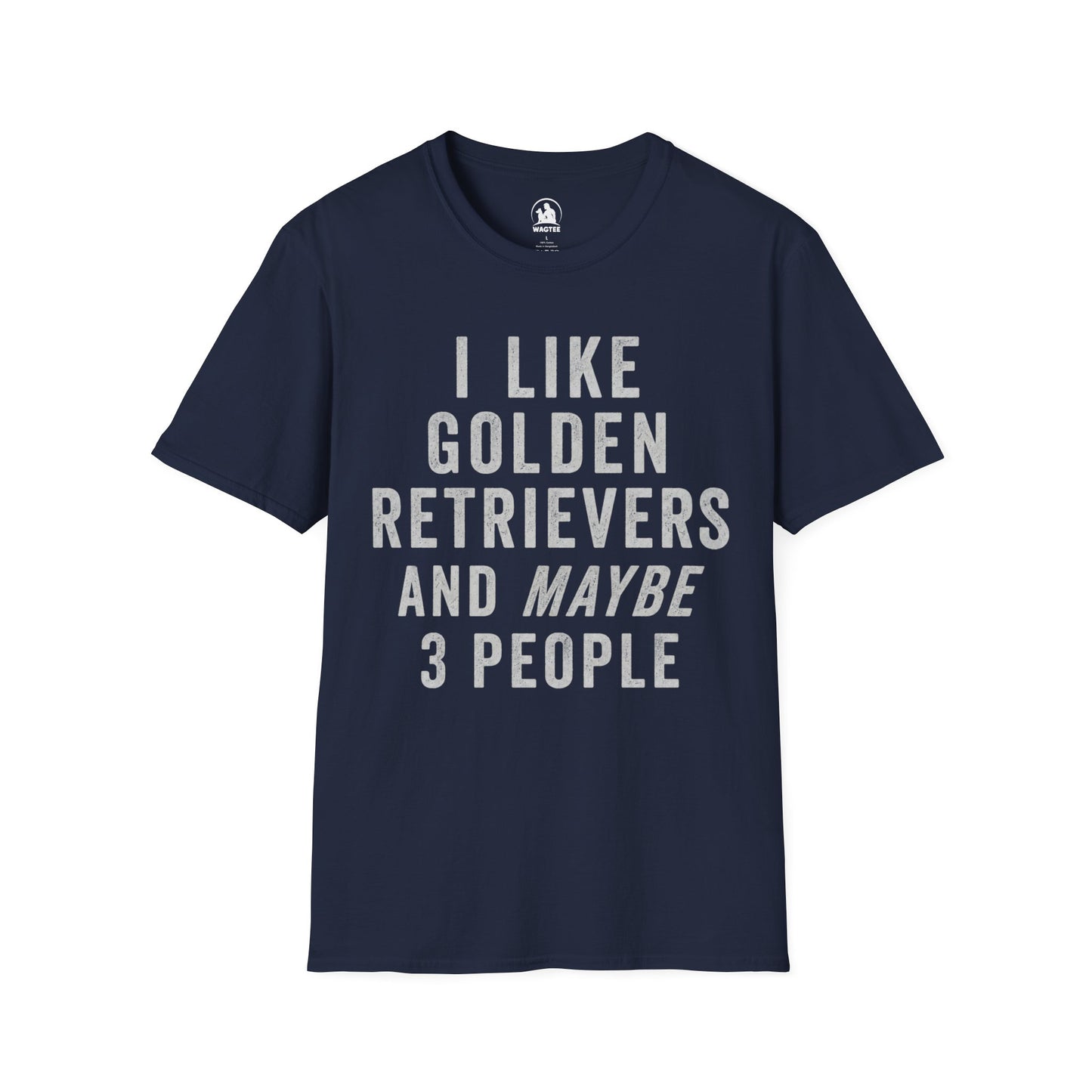 I like Golden Retrievers and maybe 3 people
