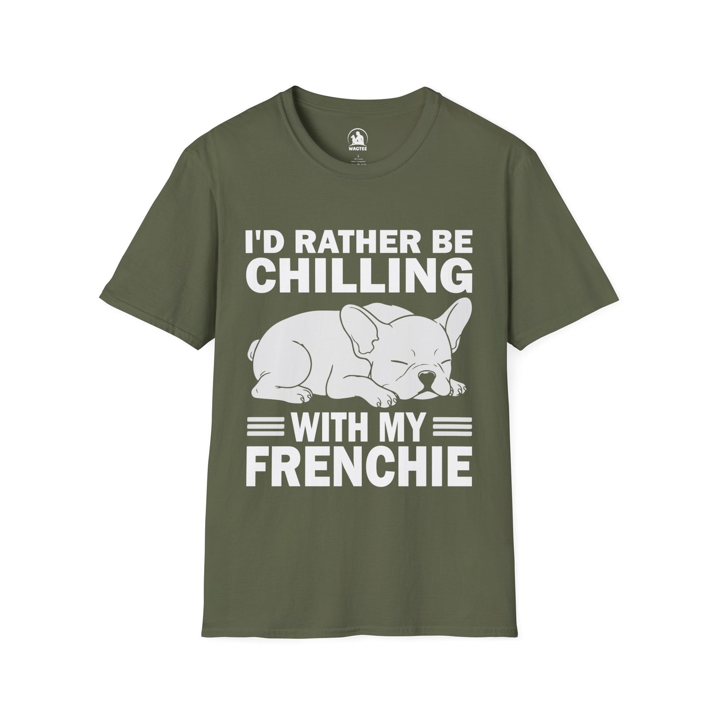 I'd rather be chilling with my frenchie