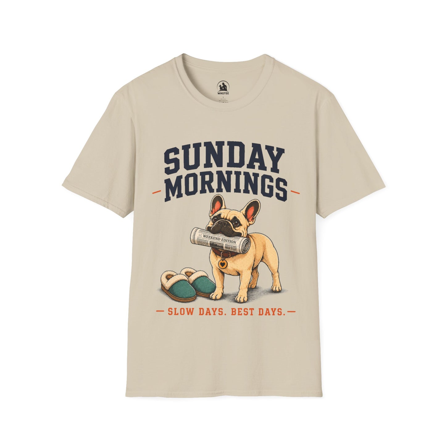 Frenchie Sunday mornings