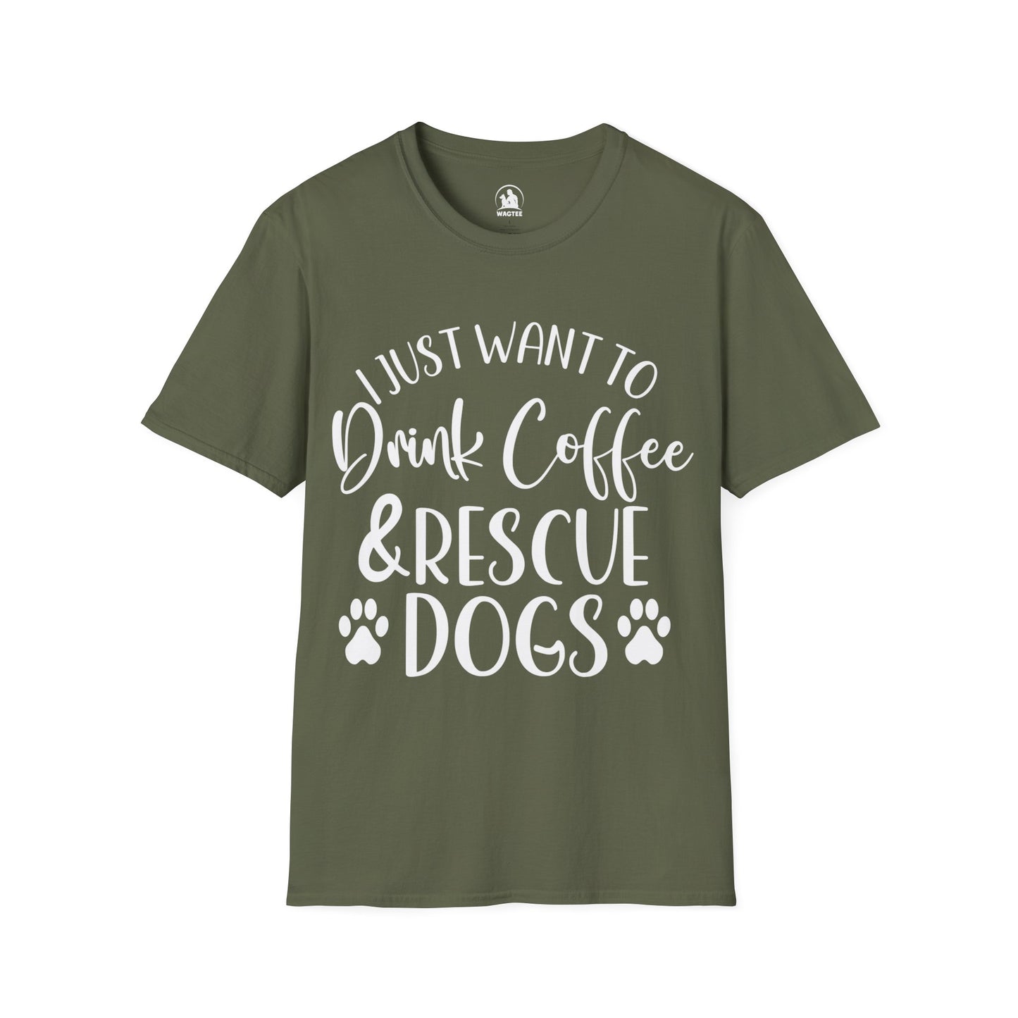 I just want to drink coffee and rescue dogs