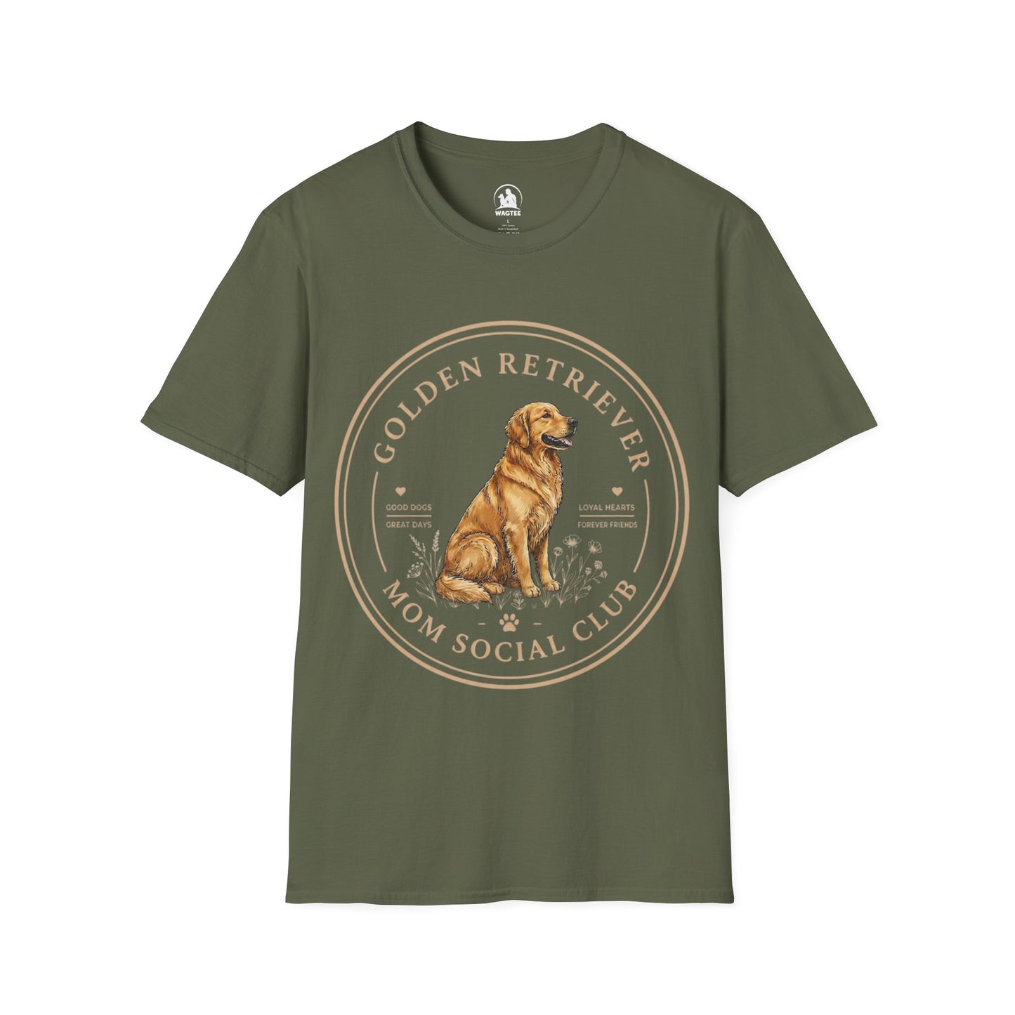 Golden retriever mom social club