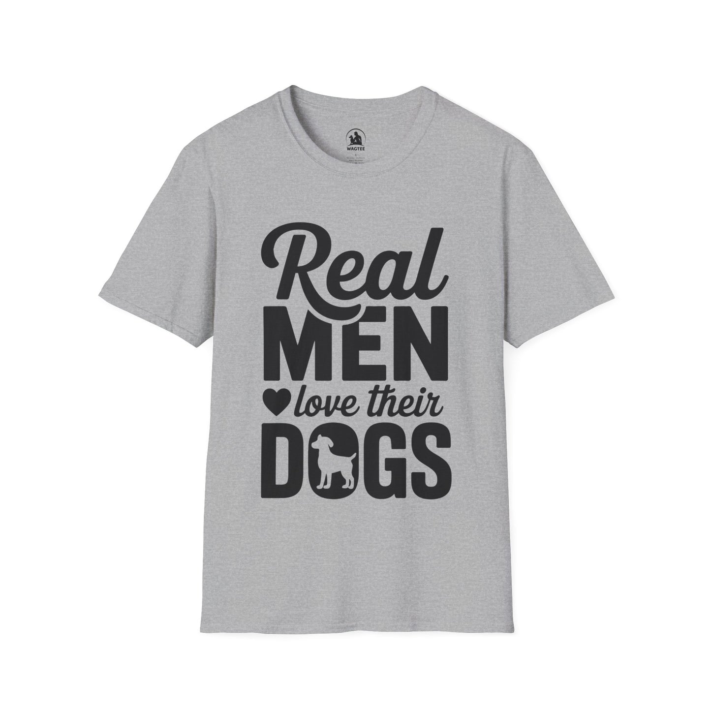 Real men love their dogs