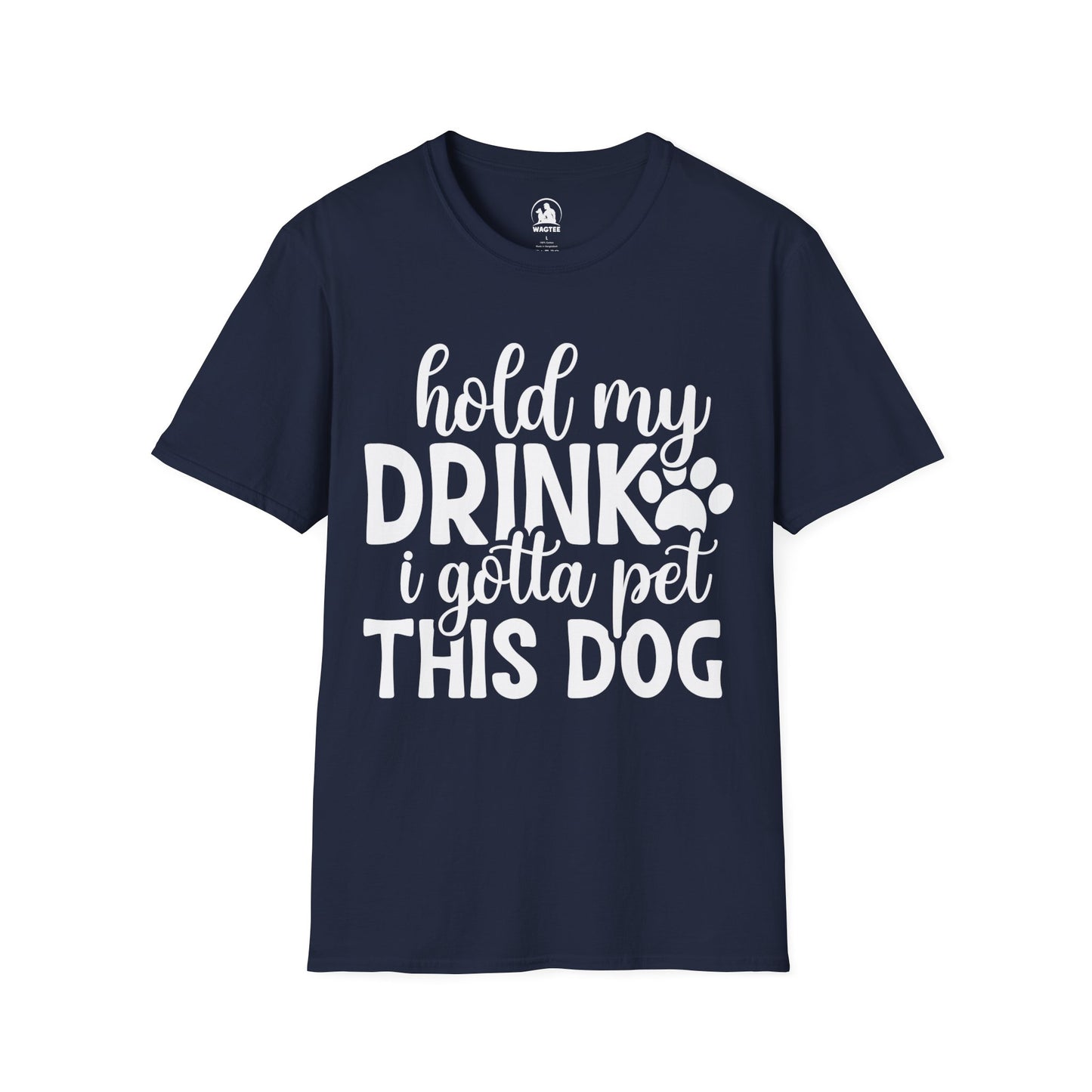 Hold my drink I gotta pet this dog