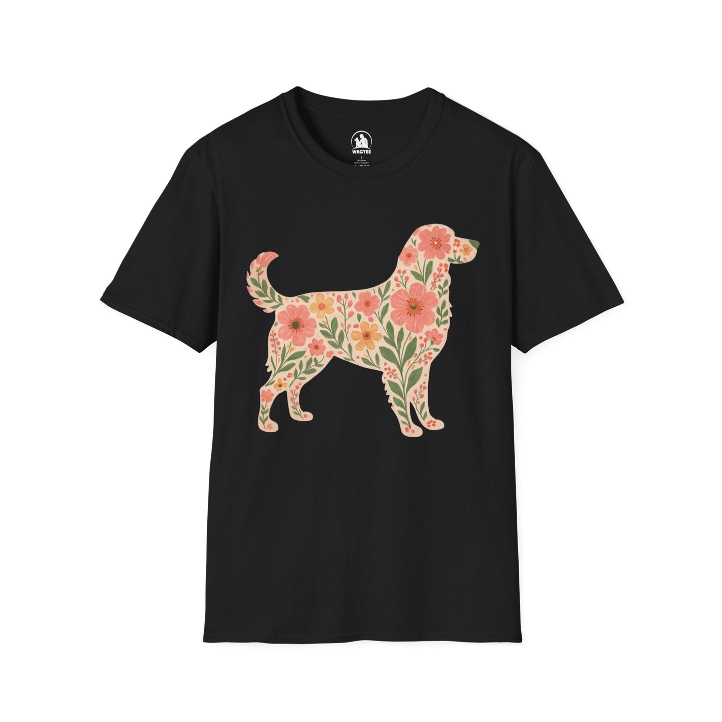 Floral dog