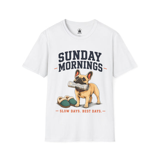 Frenchie Sunday mornings
