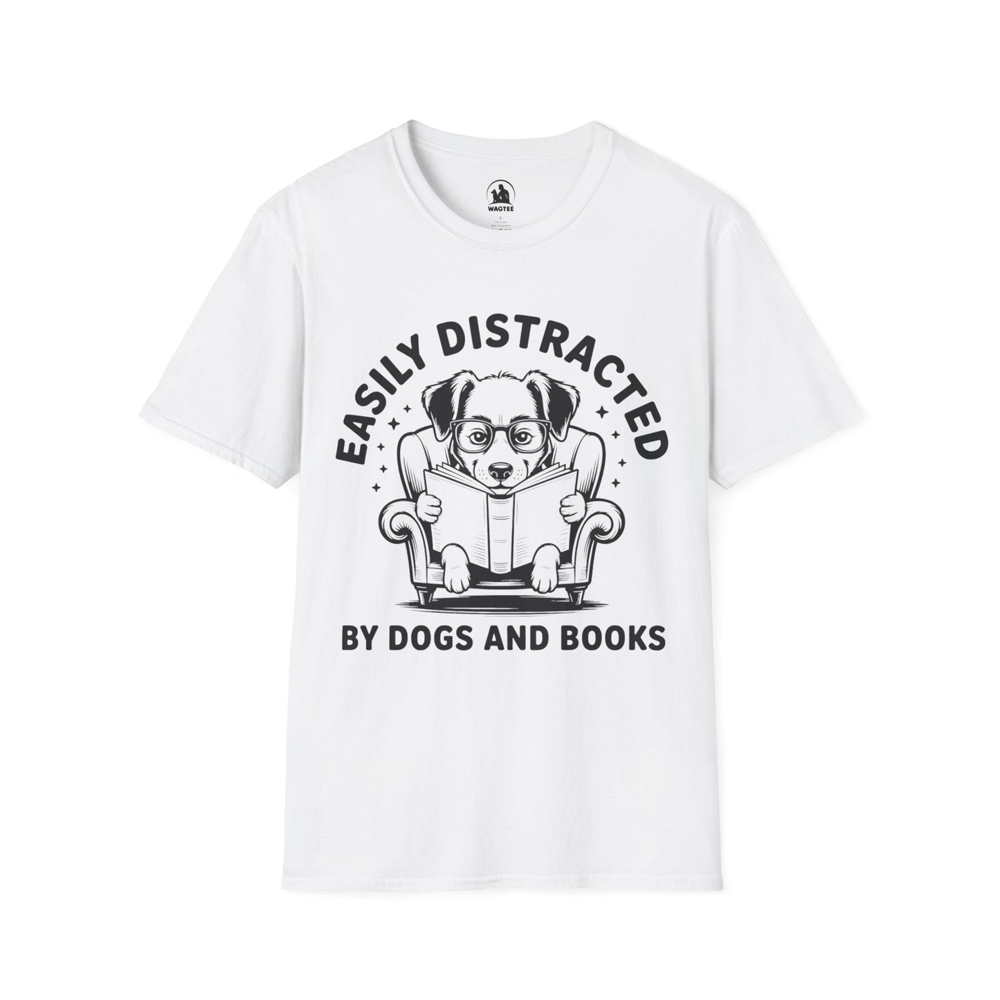 Easily distracted by dogs and books