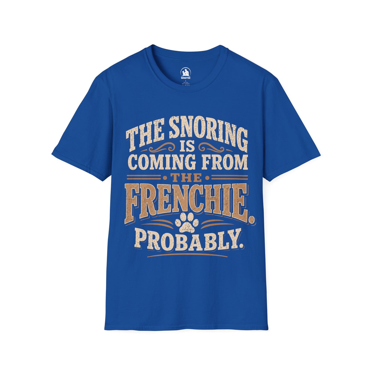 Frenchie snoring