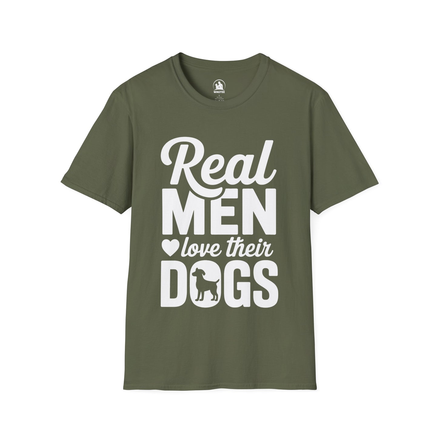 Real men love their dogs