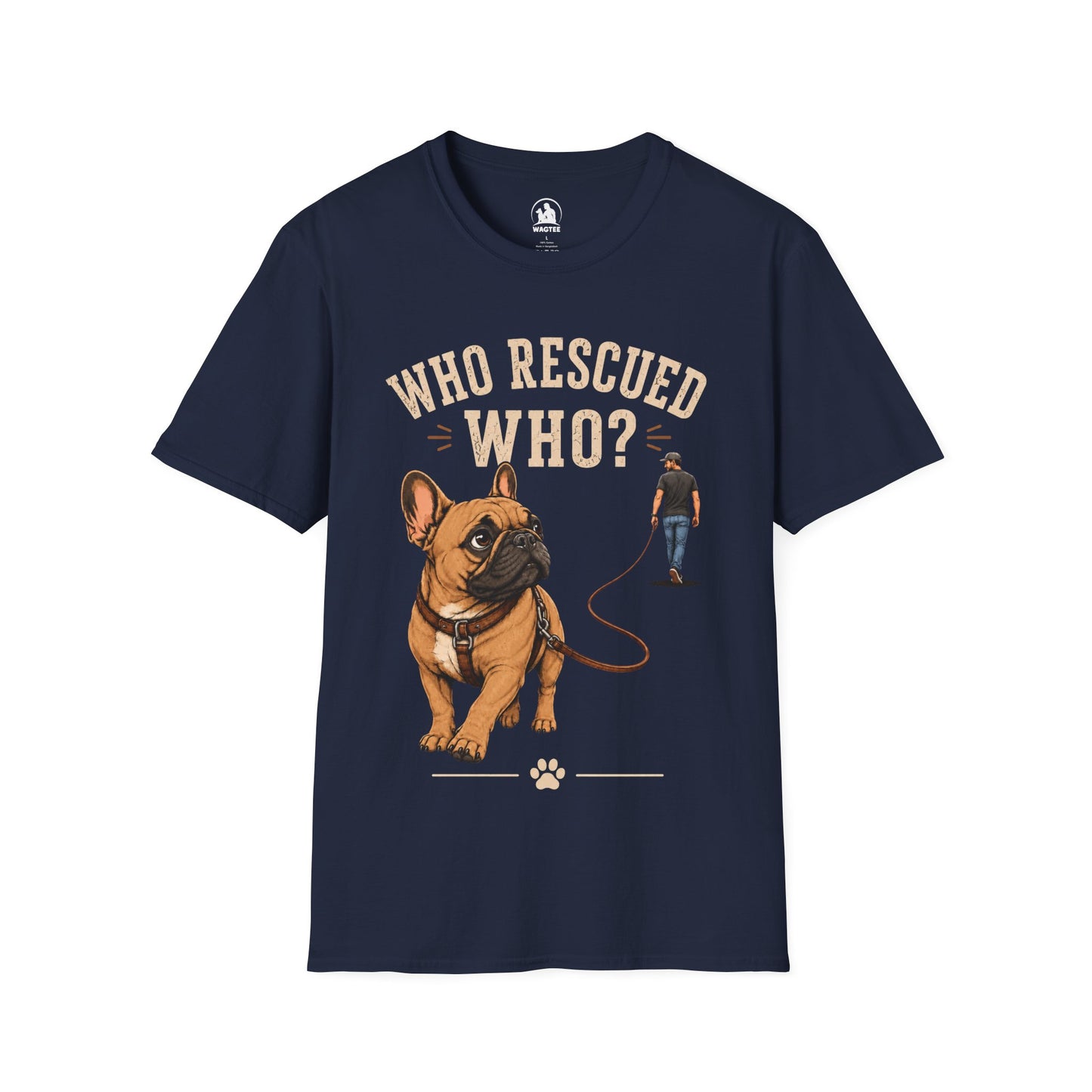 Frenchie who rescued who