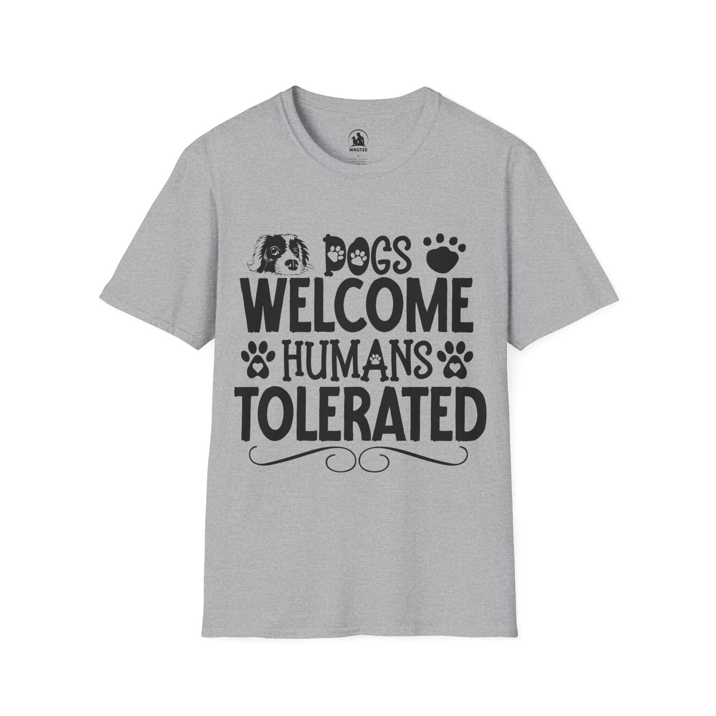 Dogs welcome humans tolerated