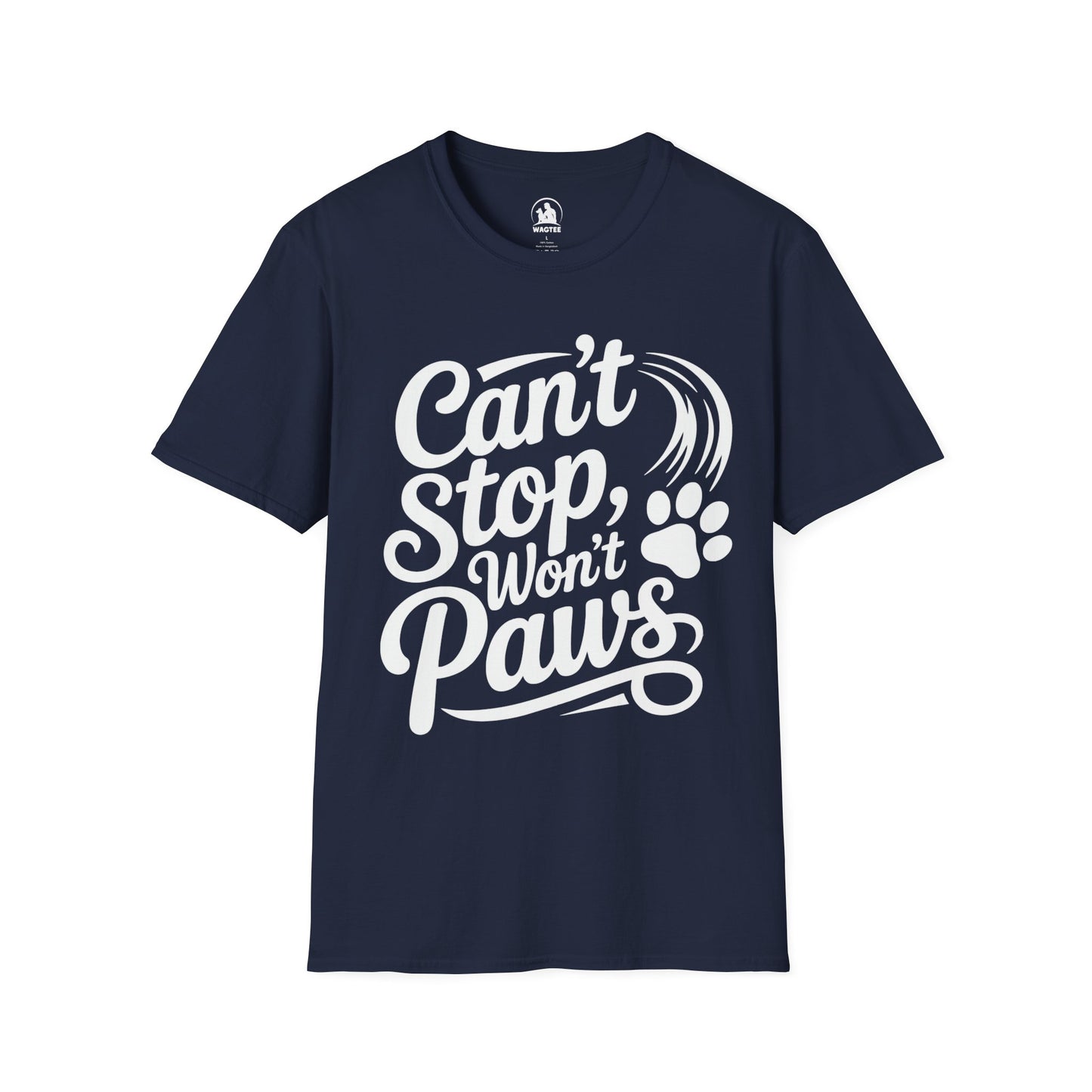 Can't stop, won't paws