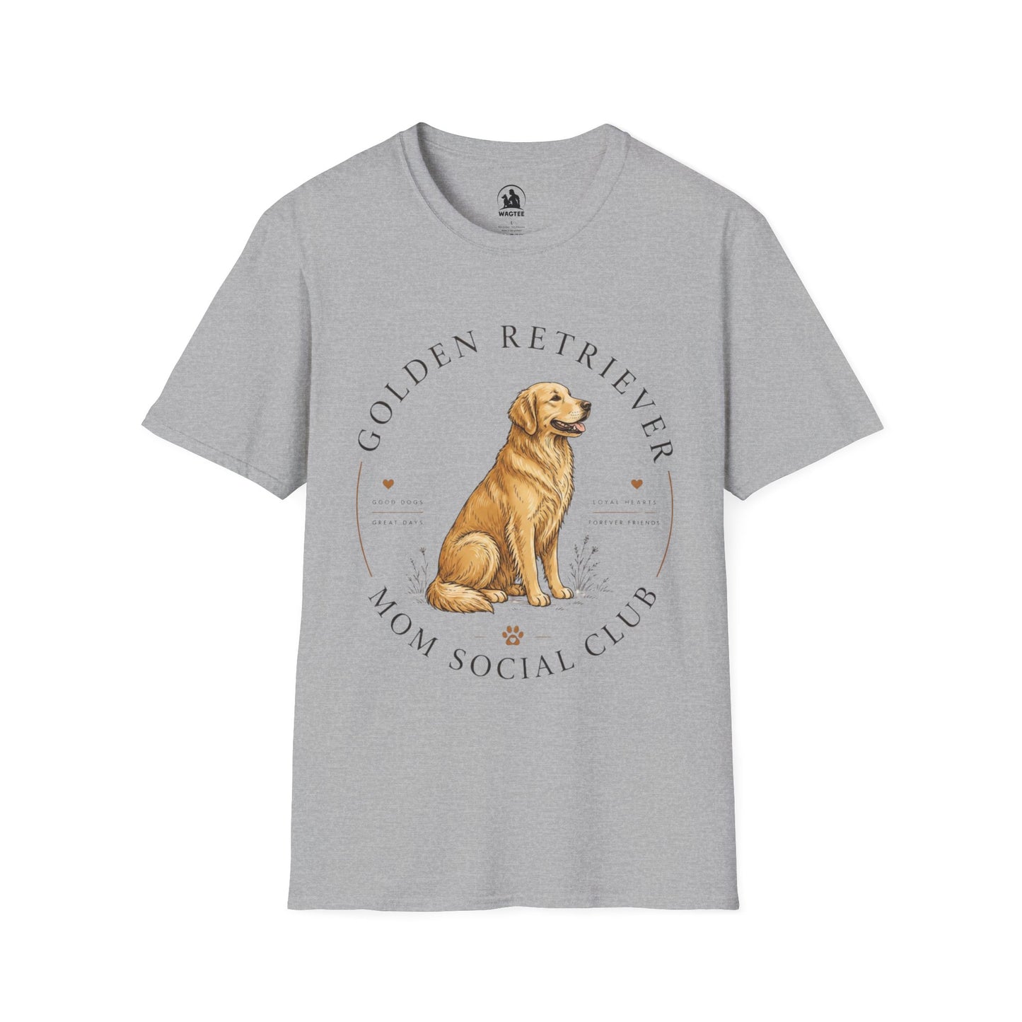 Golden retriever mom social club