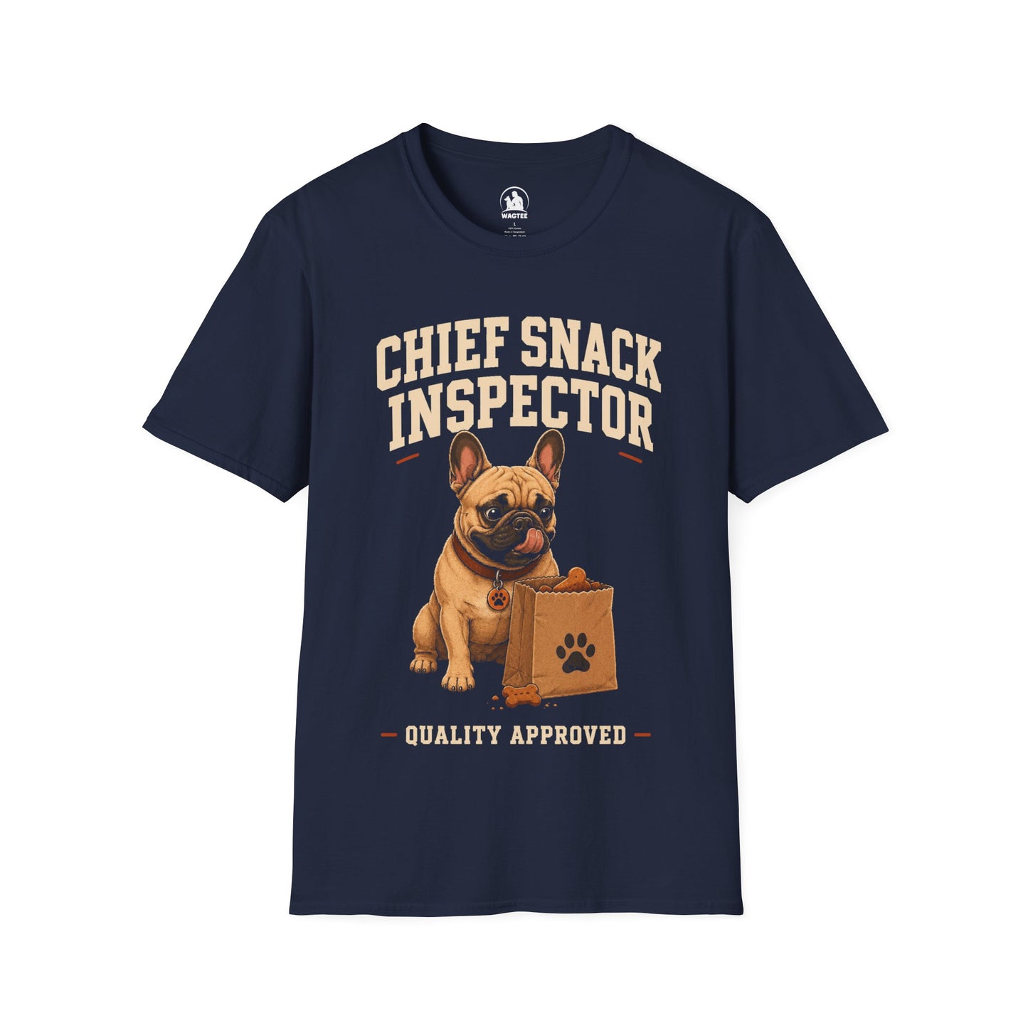 Frenchie chief snack inspector