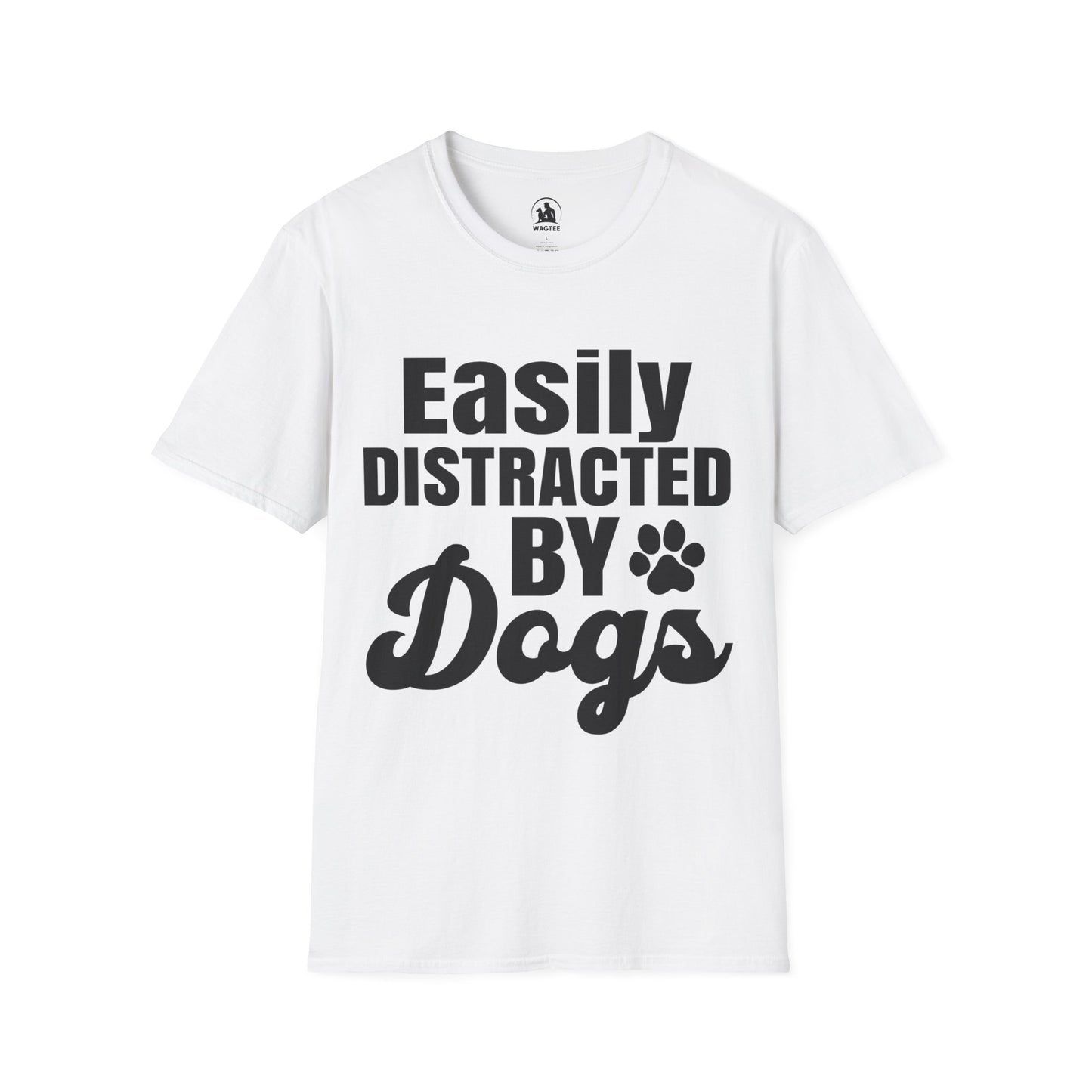 Easily distracted by dogs