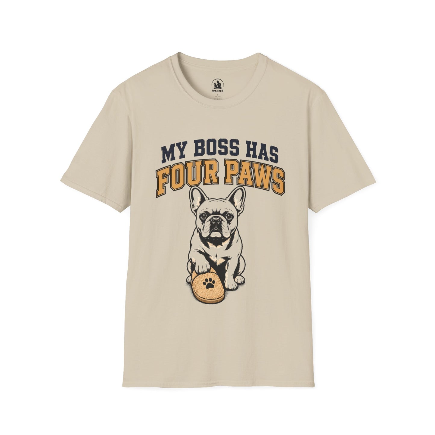 Frenchie boss four paws