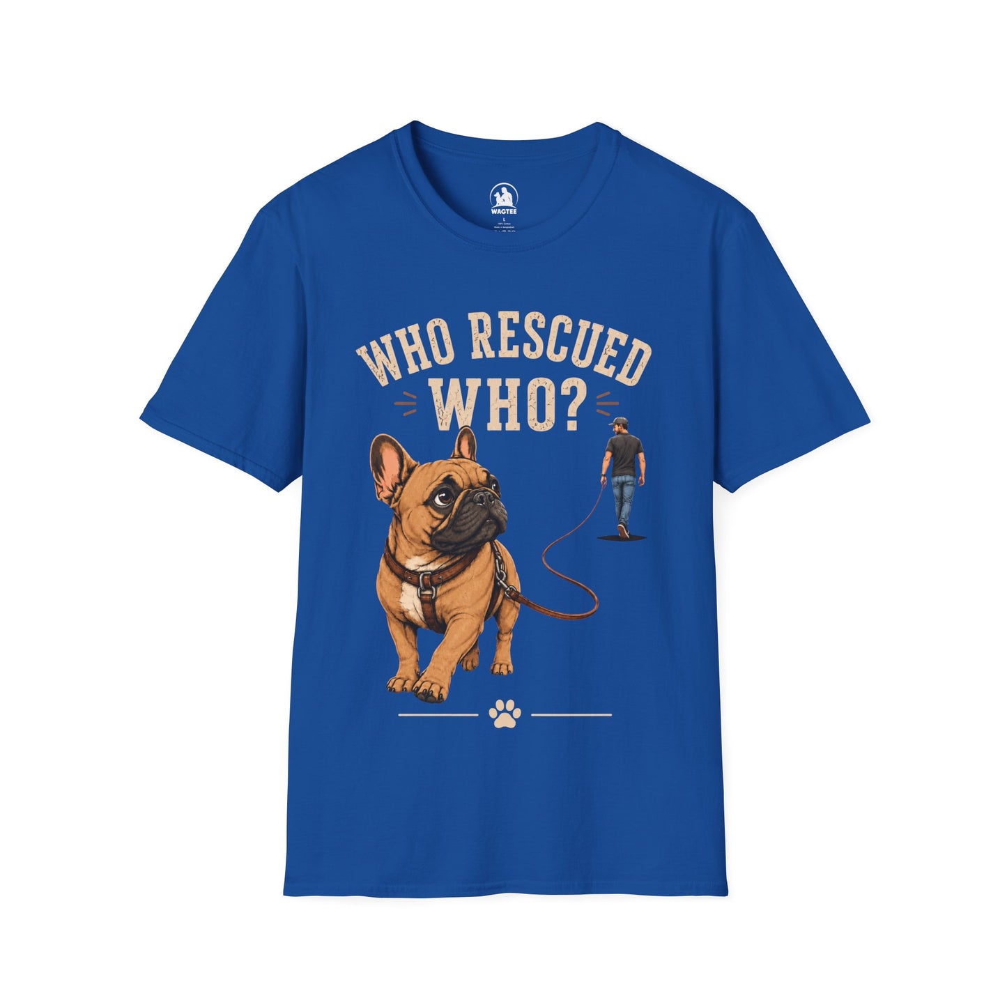 Frenchie who rescued who
