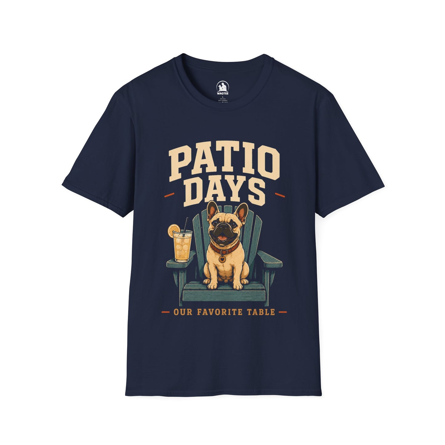 Frenchie patio days