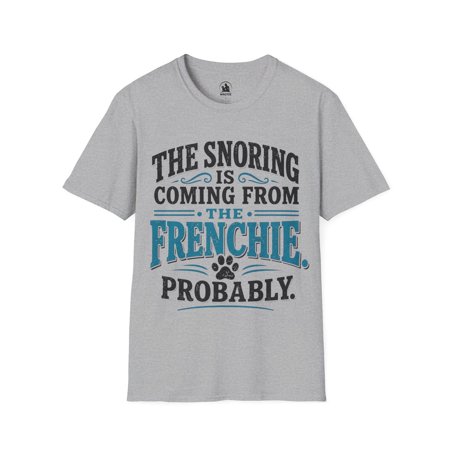 Frenchie snoring