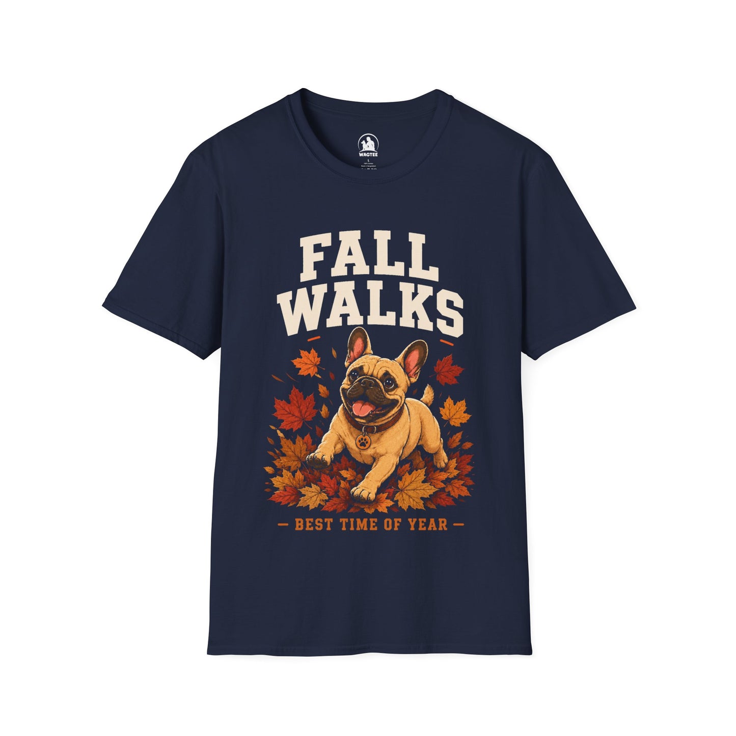 Frenchie fall walks