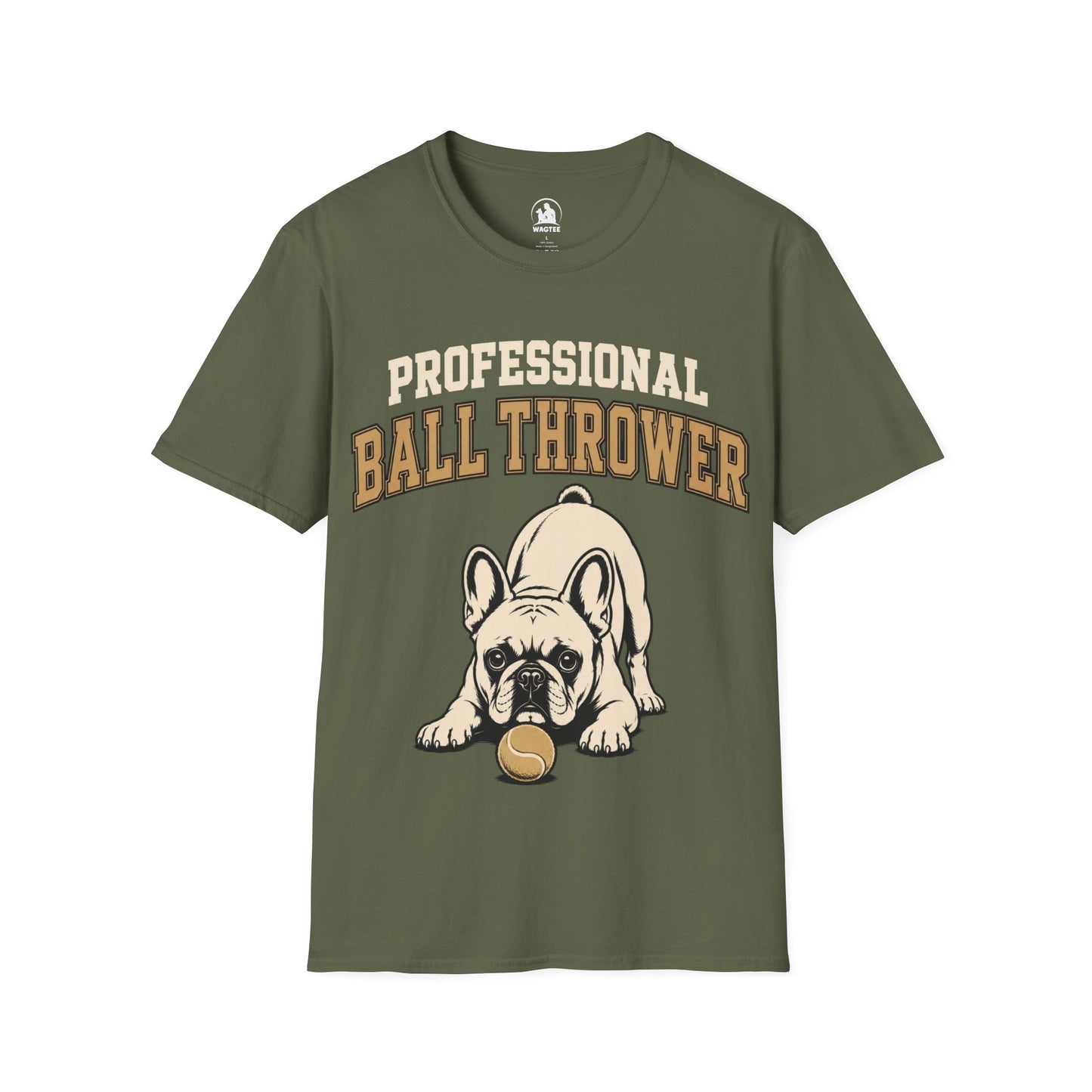 Frenchie ball thrower
