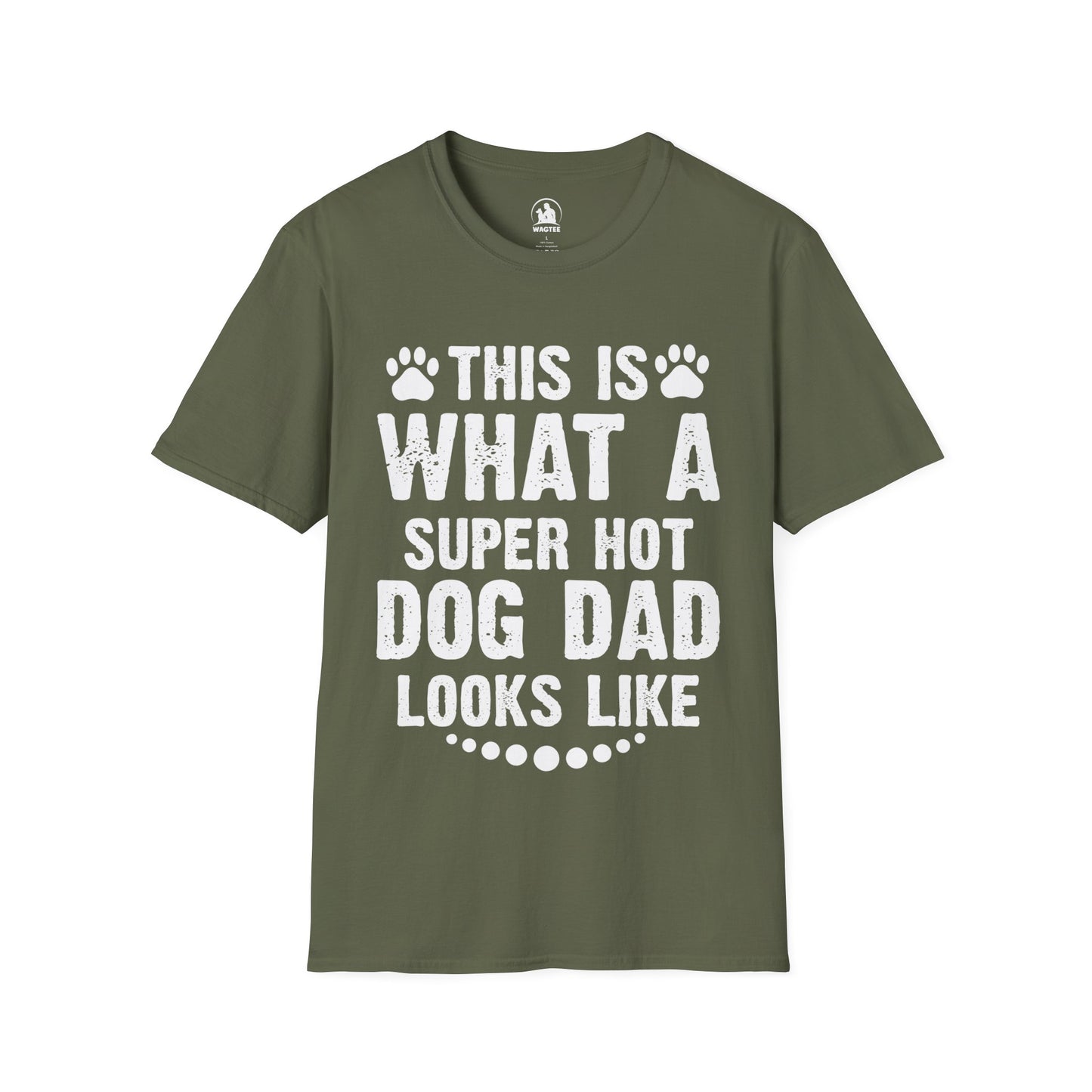 This is what a super hot dog dad looks like