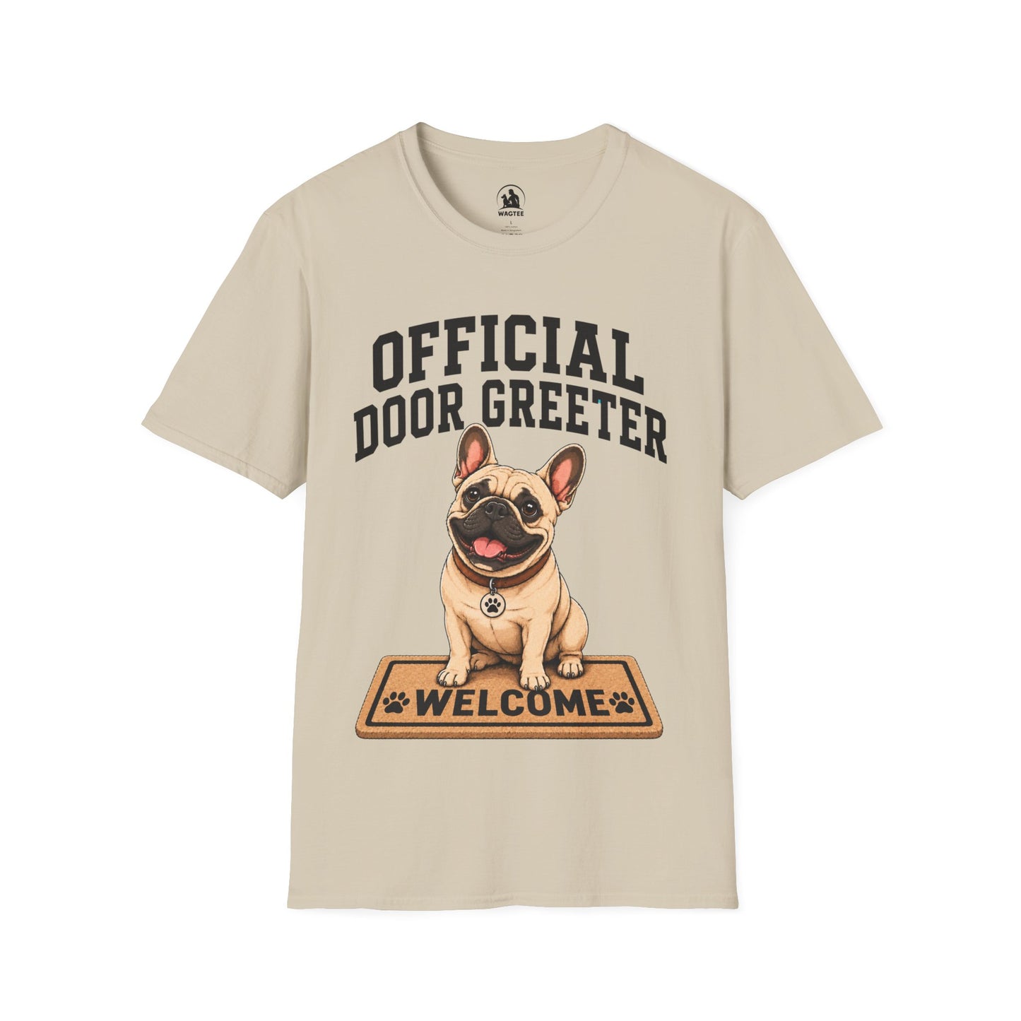 Frenchie door greeter
